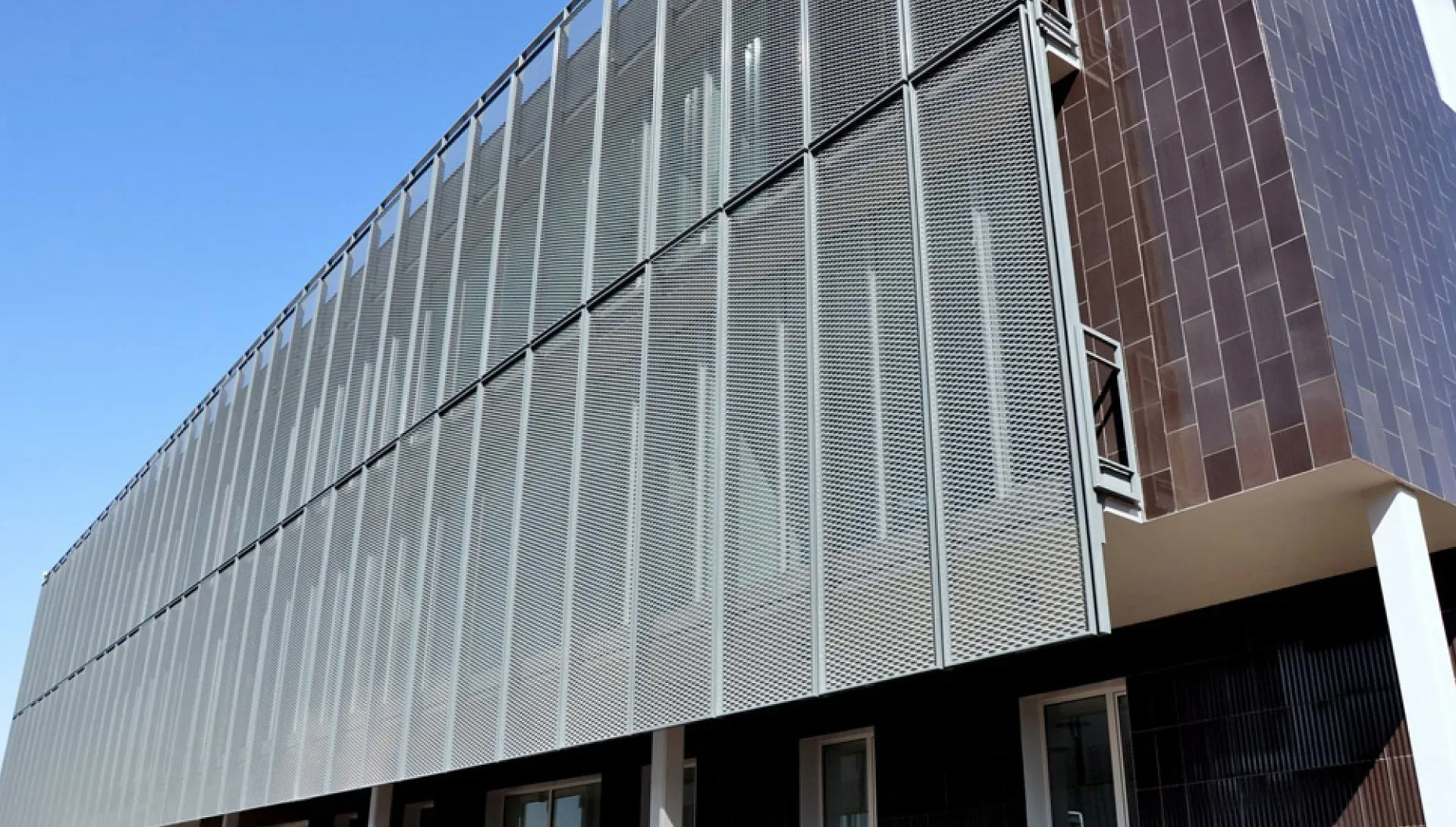 Aluminum Mesh Facade Cladding<